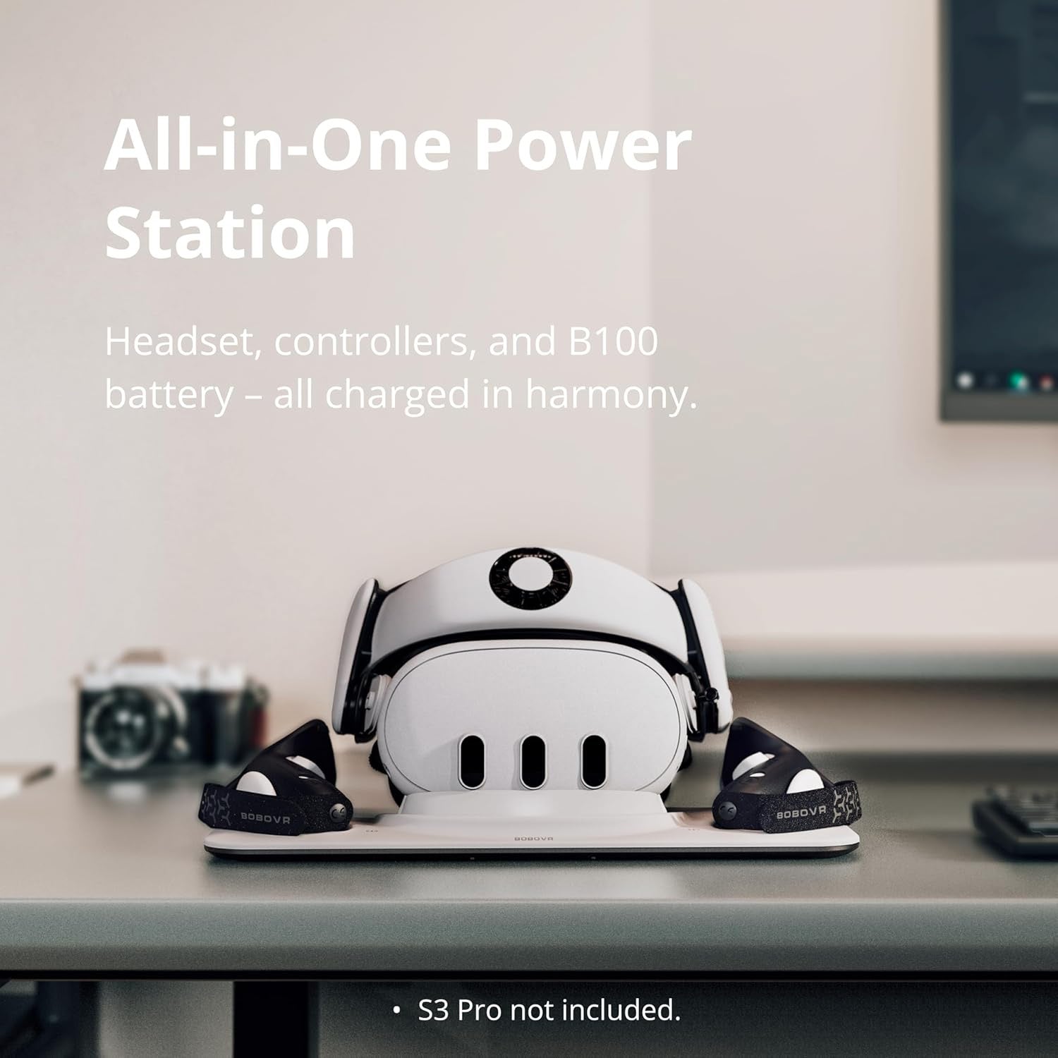 BOBOVR D3 Charging Dock for Meta Quest 3 - GameShop Asia