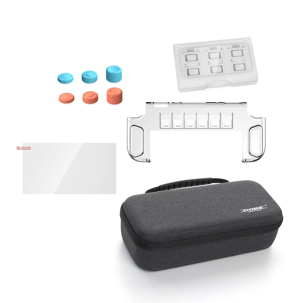 Dobe 10 in 1 Storage & Protection Kit for Nintendo Switch 2 - GameShop Asia