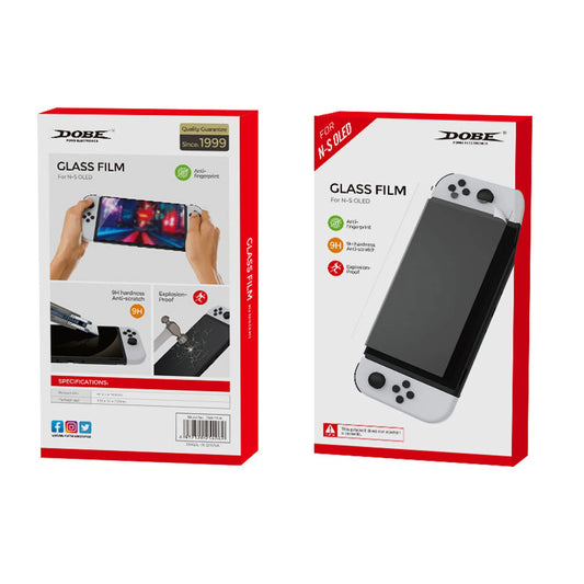 Dobe Screen Protector Tempered Glass for Nintendo Switch OLED - GameShop Asia