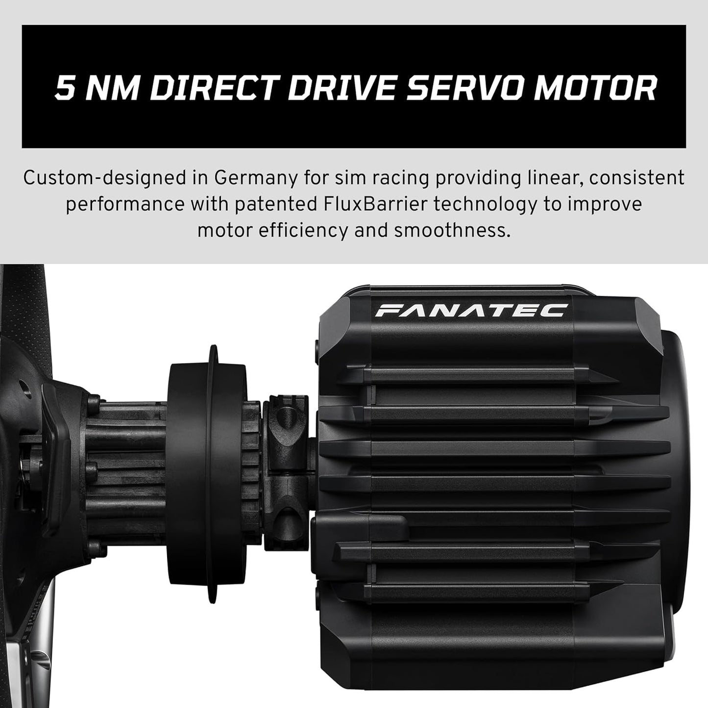 Fanatec Gran Turismo DD Racing Wheel Pro for PS5, PS4, PC