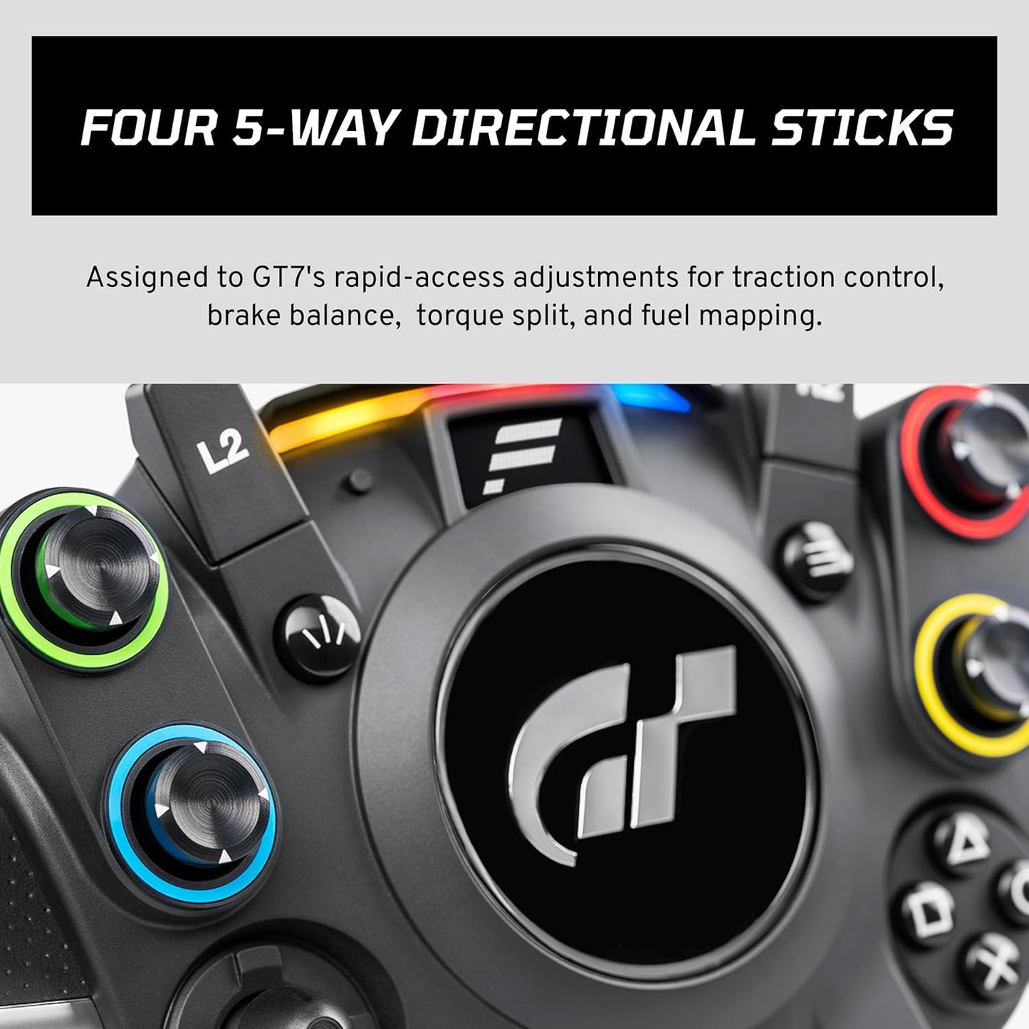 Fanatec Gran Turismo DD Racing Wheel Pro for PS5, PS4, PC