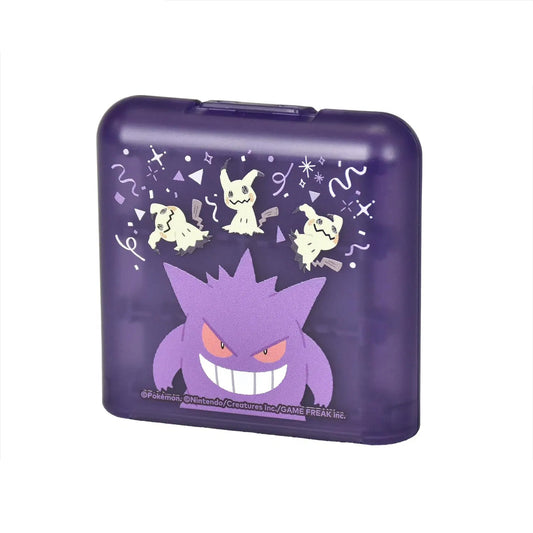 Hori Card Case 24 Gengar & Mimikyu Ghost Party Series for Nintendo Switch 2 - GameShop Asia