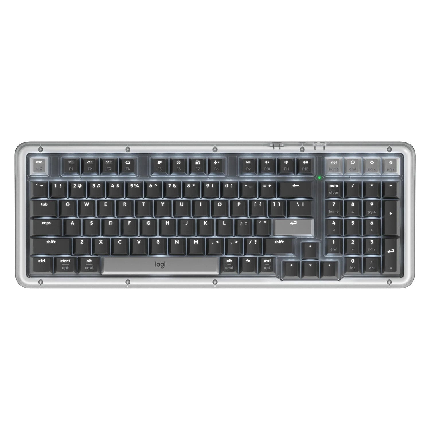 Logitech Alto Keys K98M Wireless Mechanical Keyboard Graphite - GameShop Asia