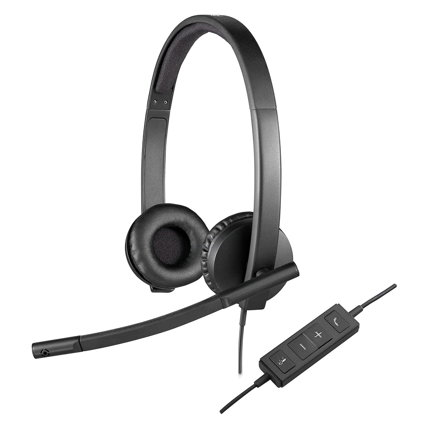 Logitech H570e USB Stereo Headset Black UC USB-A - GameShop Asia