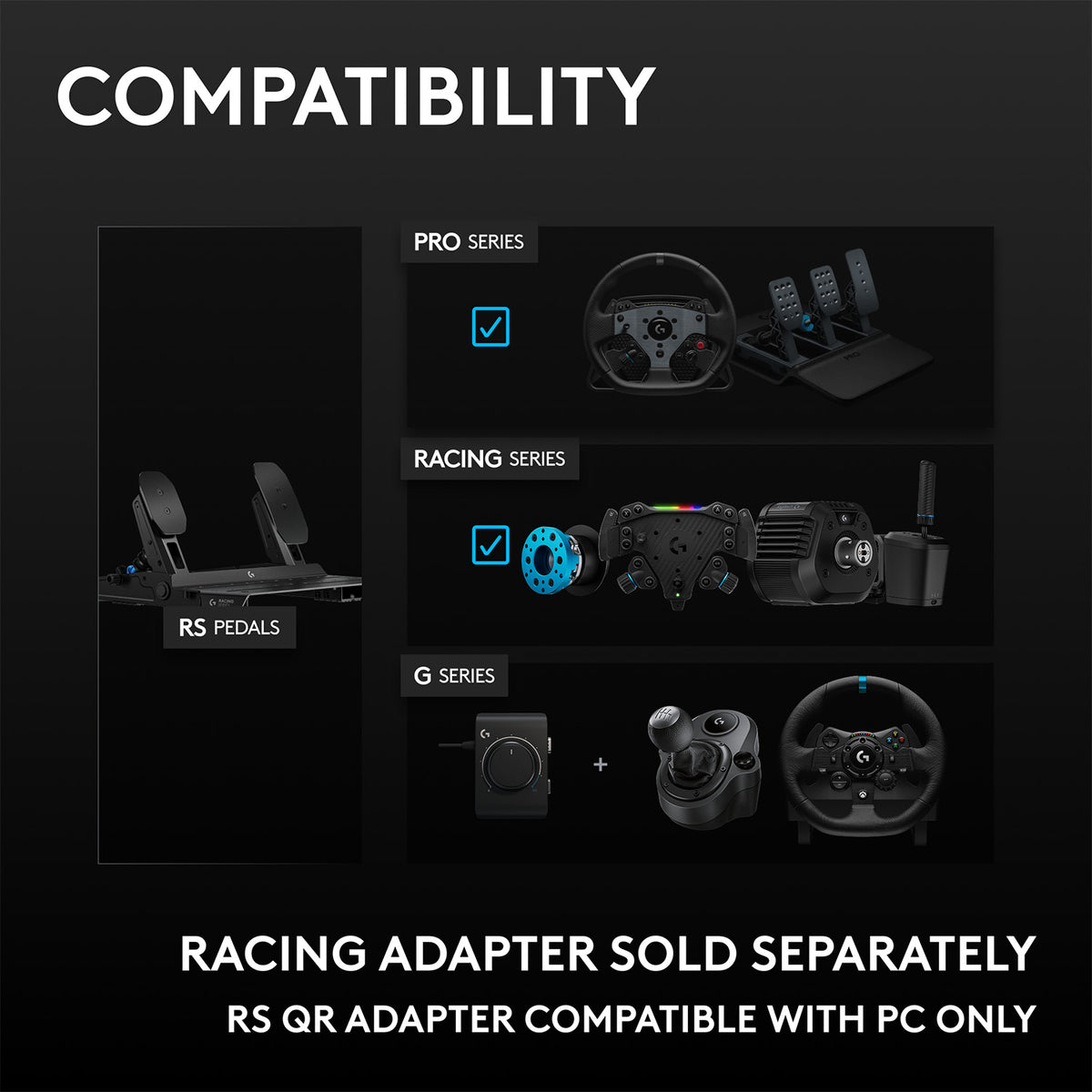 Logitech RS Pedals SE Gas & Brake - GameShop Asia