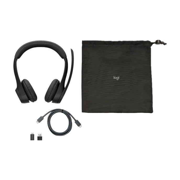 Logitech Zone 305 Business Headset (Teams version, with receiver) Midnight Black - GameShop Asia