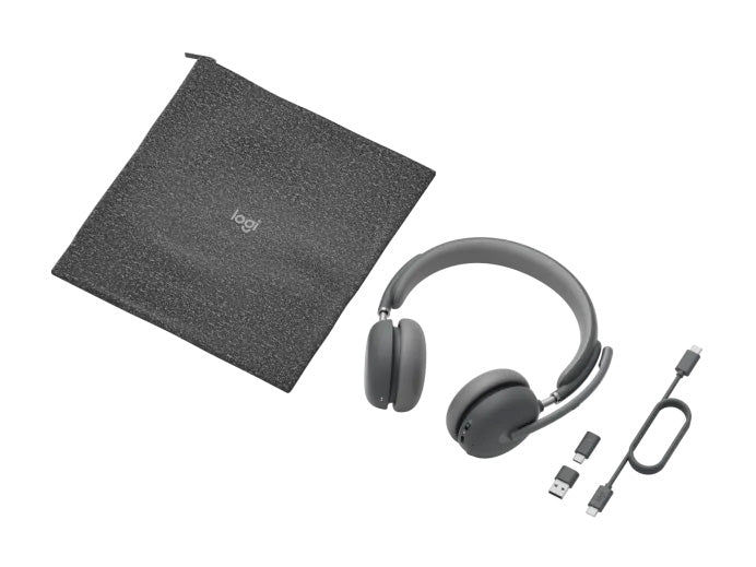 Logitech Zone Wireless 2 Headset (UC version, with receiver) Graphite - GameShop Asia