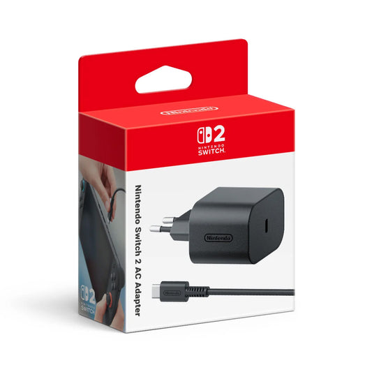Nintendo Switch 2 Official AC Adapter 2 Round Pin (Asia) - GameShop Asia