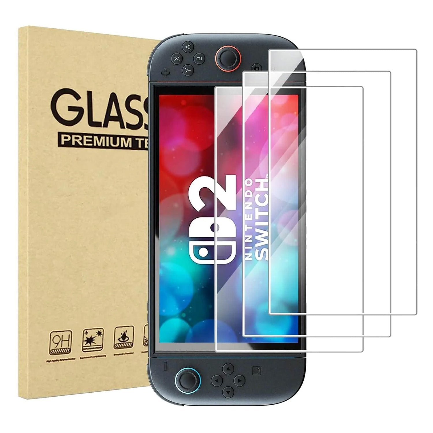 Akimoto Screen Protector Tempered Glass for Nintendo Switch 2 - GameShop Asia
