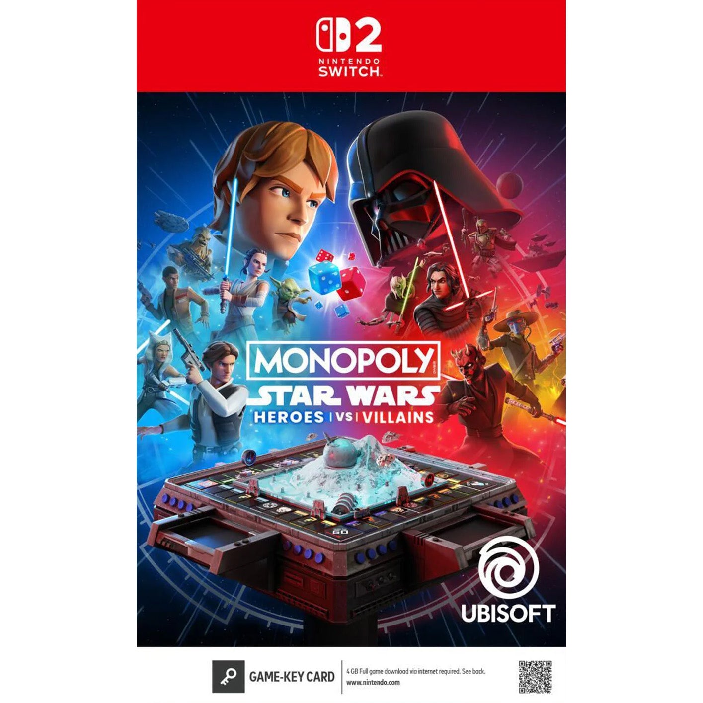 Monopoly: Star Wars Heroes vs. Villains (Nintendo Switch 2/Asia) - GameShop Asia