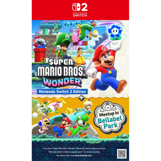 Super Mario Bros. Wonder + Meetup In Bellabel Park (Nintendo Switch 2/Asia) - GameShop Asia