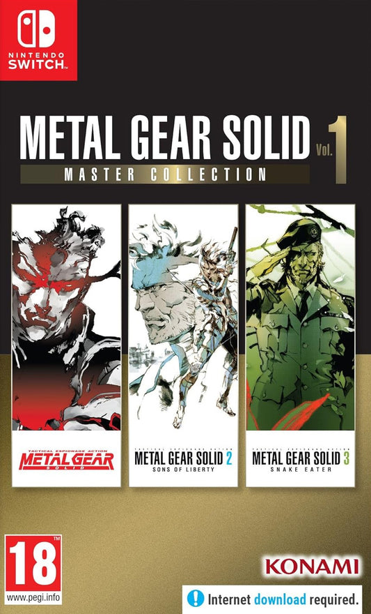 Metal Gear Solid Master Collection Vol 1 (Nintendo Switch) - GameShop Asia