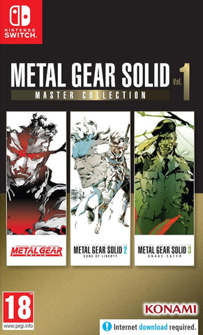 Metal Gear Solid Master Collection Vol 1 (Nintendo Switch) - GameShop Asia
