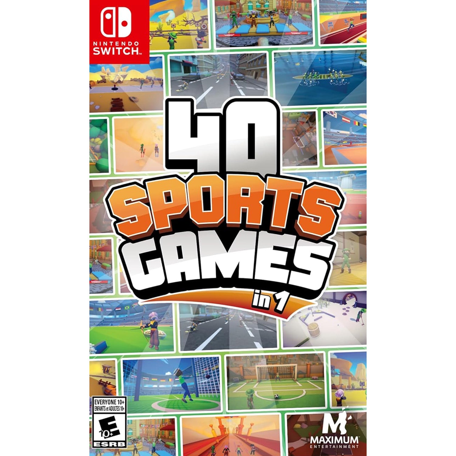 40 Sports Games in 1 (Nintendo Switch) - GameShop Asia