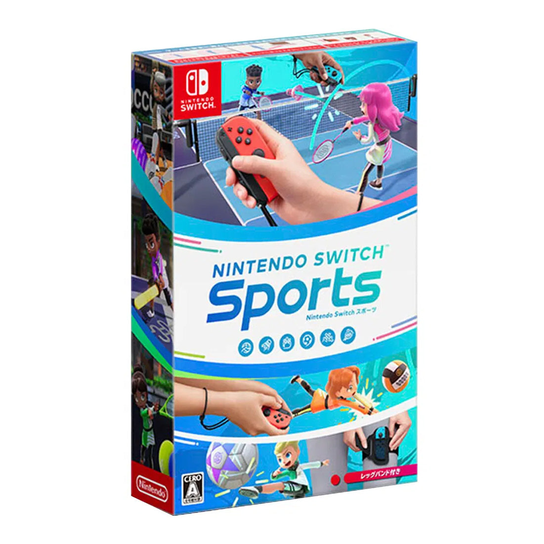 Nintendo Switch Sports with Leg Strap (Nintendo Switch/Japan) - GameShop Asia