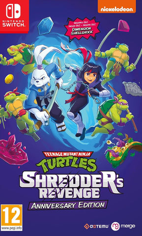 Teenage Mutant Ninja Turtles Shredders Revenge Anniversary Edition (Nintendo Switch) - GameShop Asia