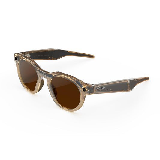 Oakley Meta HSTN Smart Glasses Light Curry Transitions Brown Lenses - GameShop Asia