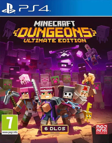 Minecraft Dungeons Ultimate Edition (PS4) - GameShop Asia