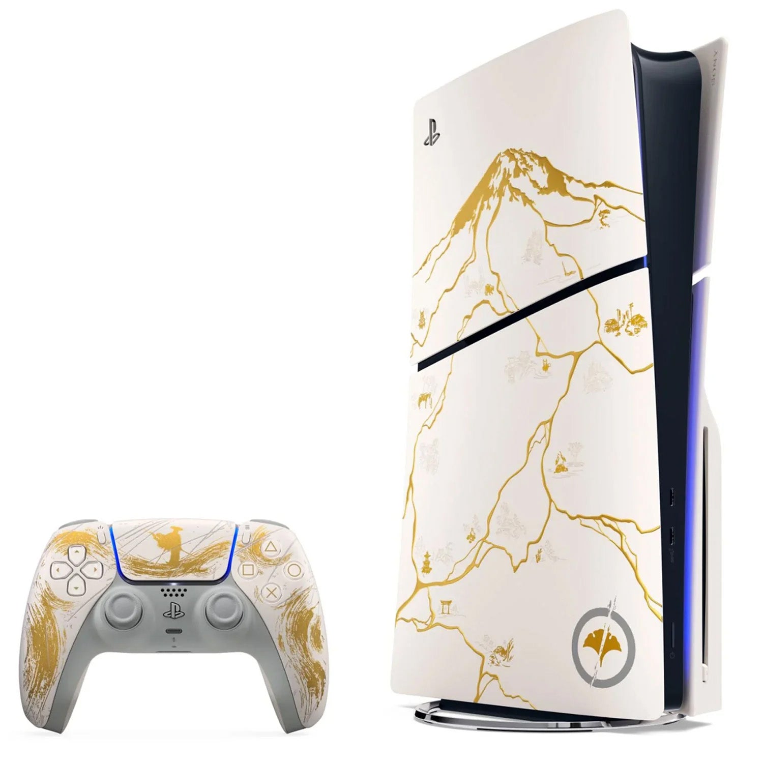 PlayStation 5 Slim Console Disc Drive Edition Ghost of Yotei Bundle (Japan) - GameShop Asia