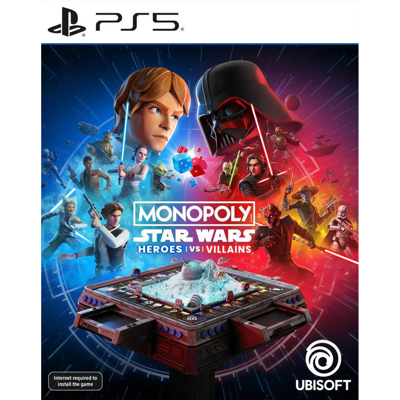 Monopoly: Star Wars Heroes vs. Villains (PS5/Asia)