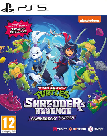 Teenage Mutant Ninja Turtles Shredders Revenge Anniversary Edition (PS5) - GameShop Asia