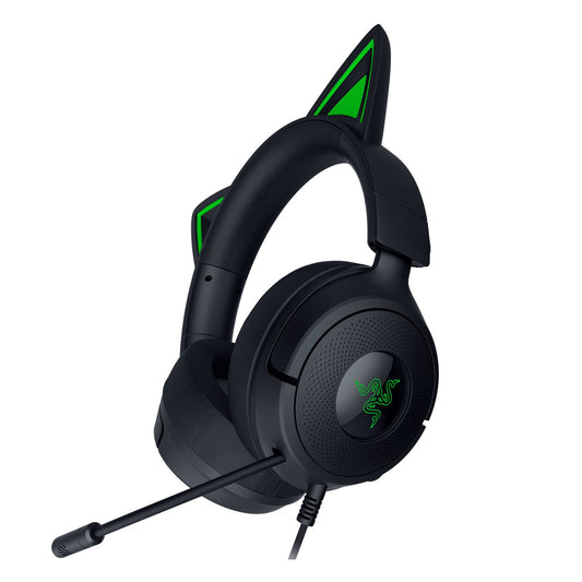 Razer Kraken Kitty V3 X Wired Headset with Kitty Ears - GameShop Asia