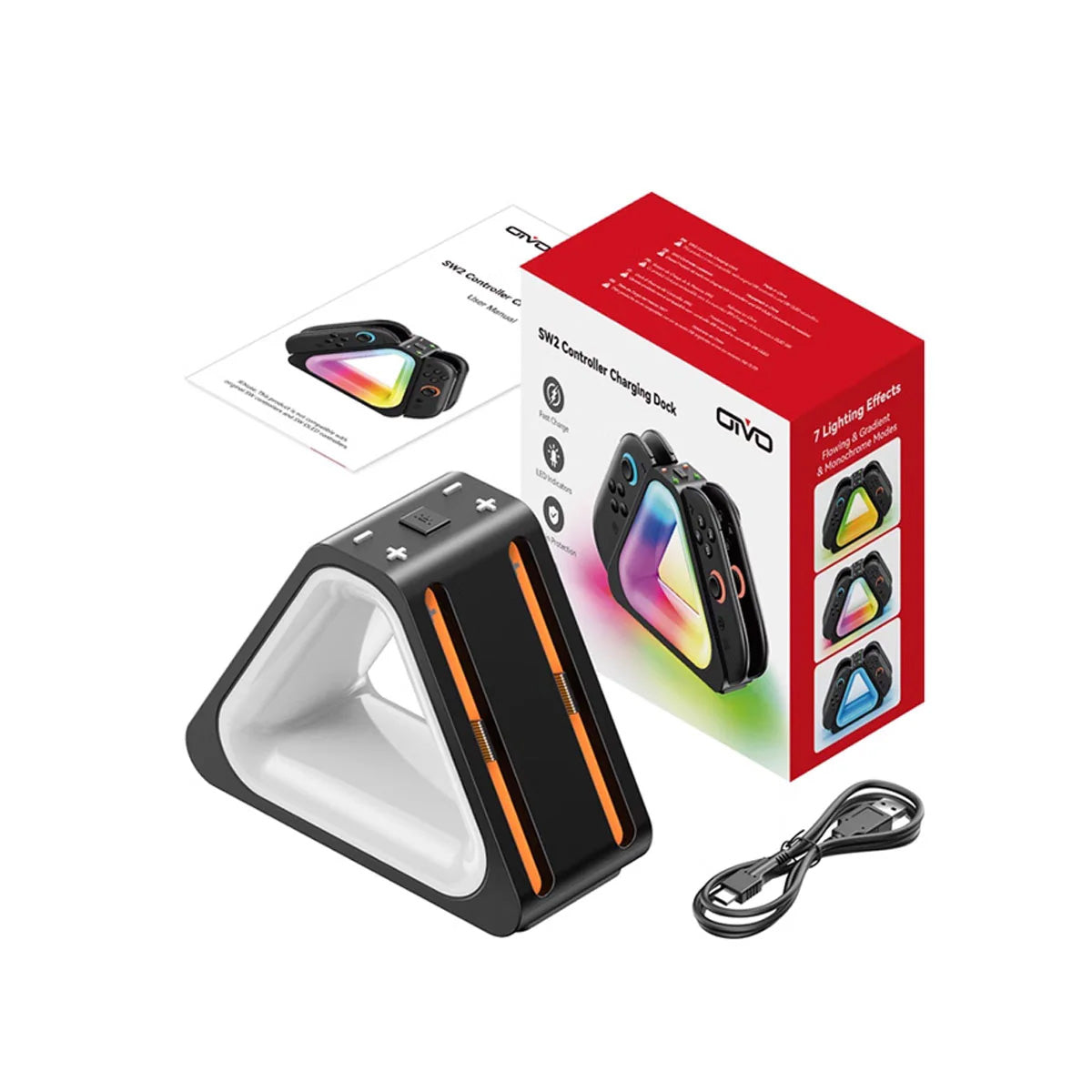 OTVO Joy-Con Charging Dock for Nintendo Switch 2 - GameShop Asia