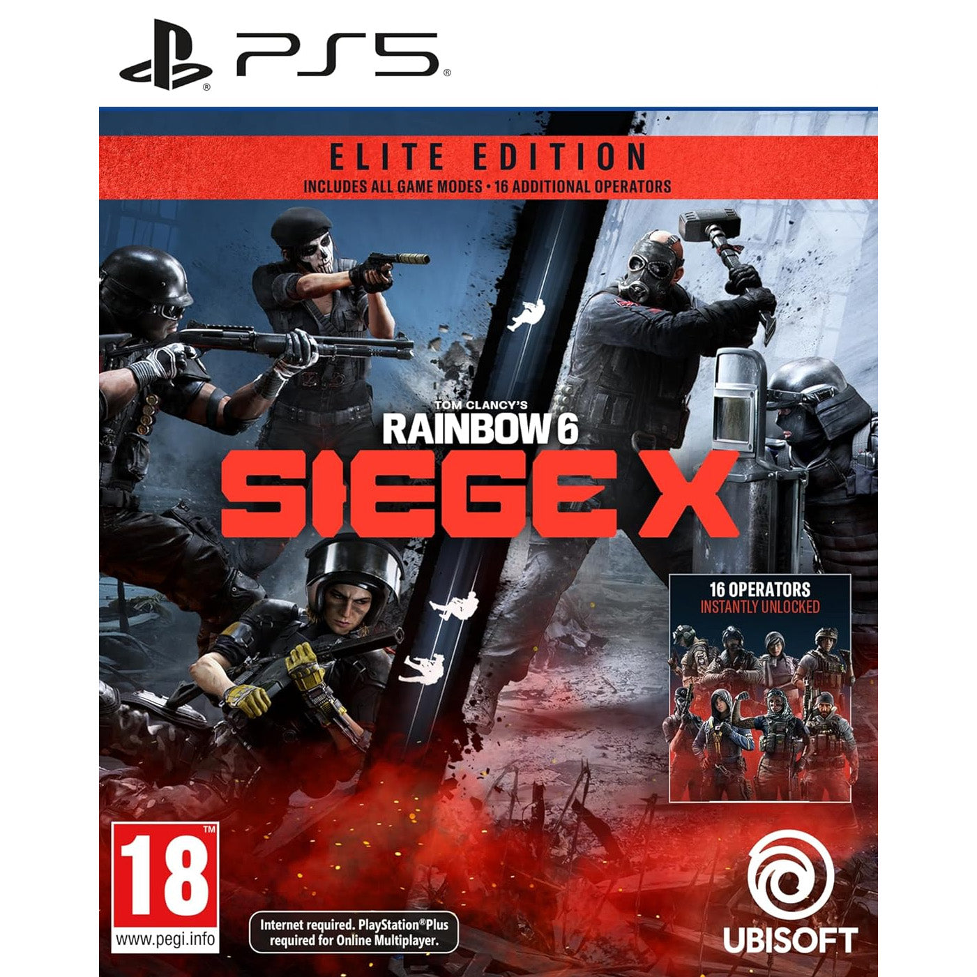 Tom Clancy's Rainbow Six Siege X Elite Edition (PS5/Asia) - GameShop Asia
