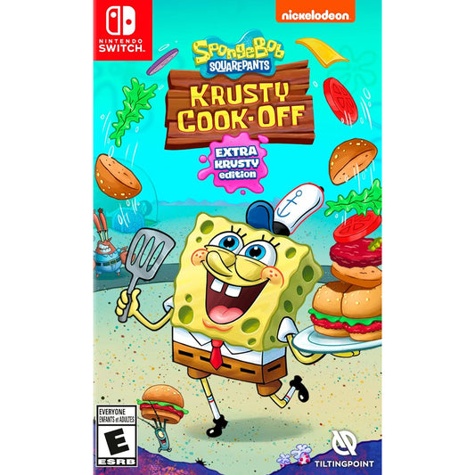 SpongeBob: Krusty Cook-Off - Extra Krusty Edition (Nintendo Switch) - GameShop Asia