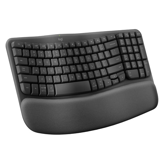 Logitech Wave Keys Wireless Ergonomic Keyboard - GameShop Asia