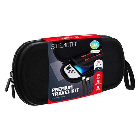 Stealth Premium Travel Kit for Nintendo Switch 2 Black - GameShop Asia