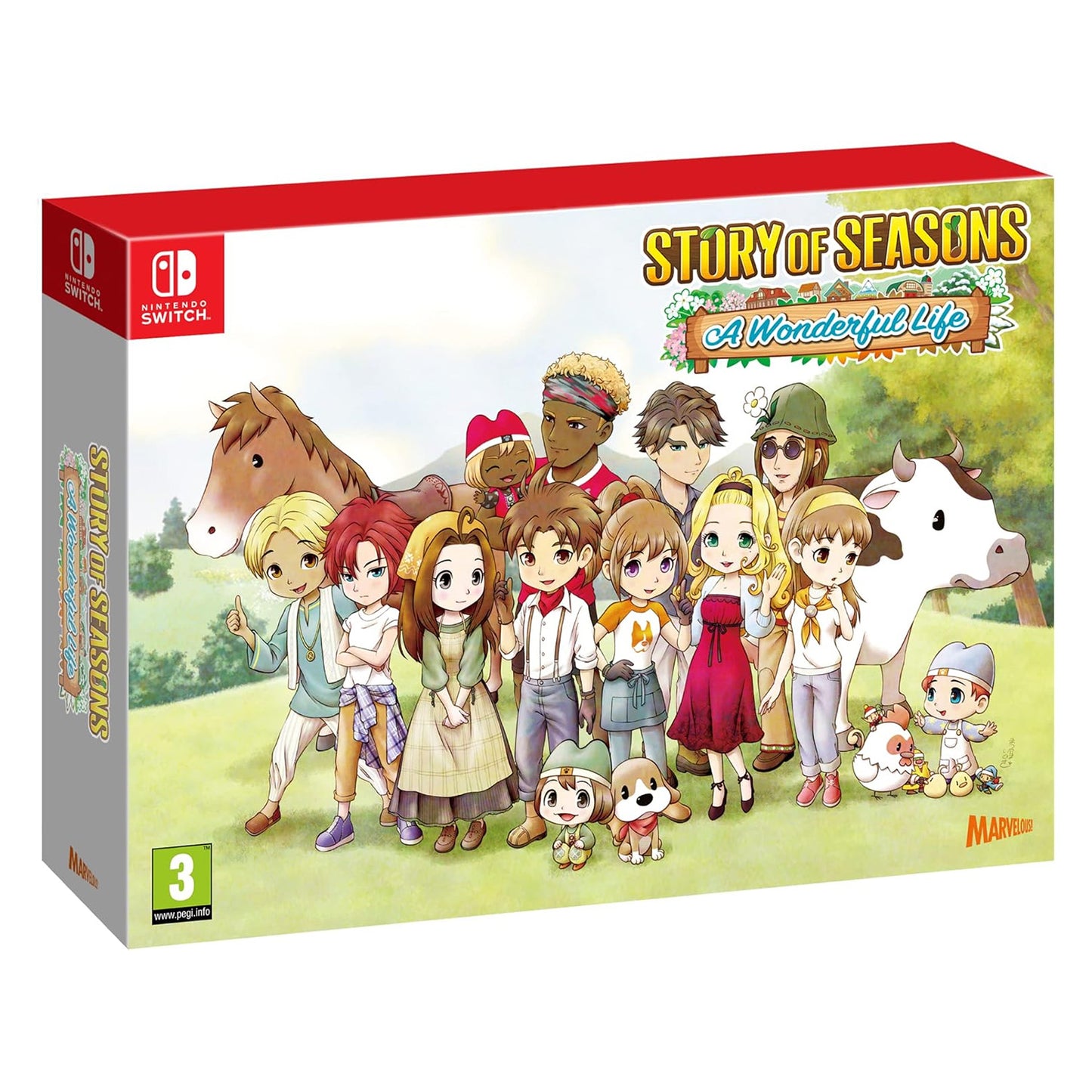 Story of Seasons A Wonderful Life Limited Edition (Nintendo Switch) - GameShop Asia