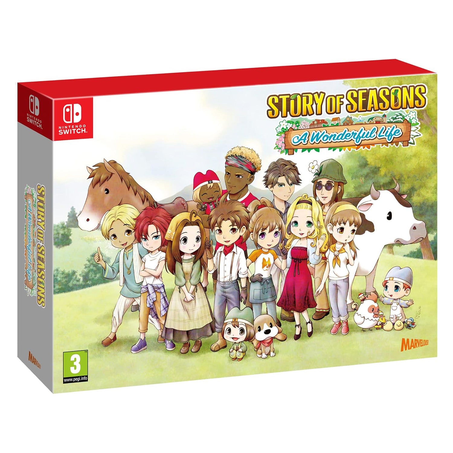 Story of Seasons A Wonderful Life Limited Edition (Nintendo Switch) - GameShop Asia