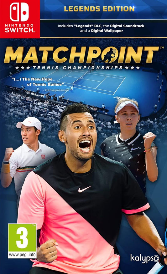Matchpoint Tennis Championships Legends Edition (Nintendo Switch) - GameShop Asia