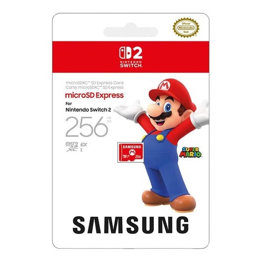 Samsung X Nintendo microSD Express Card Super Mario 256GB - GameShop Asia