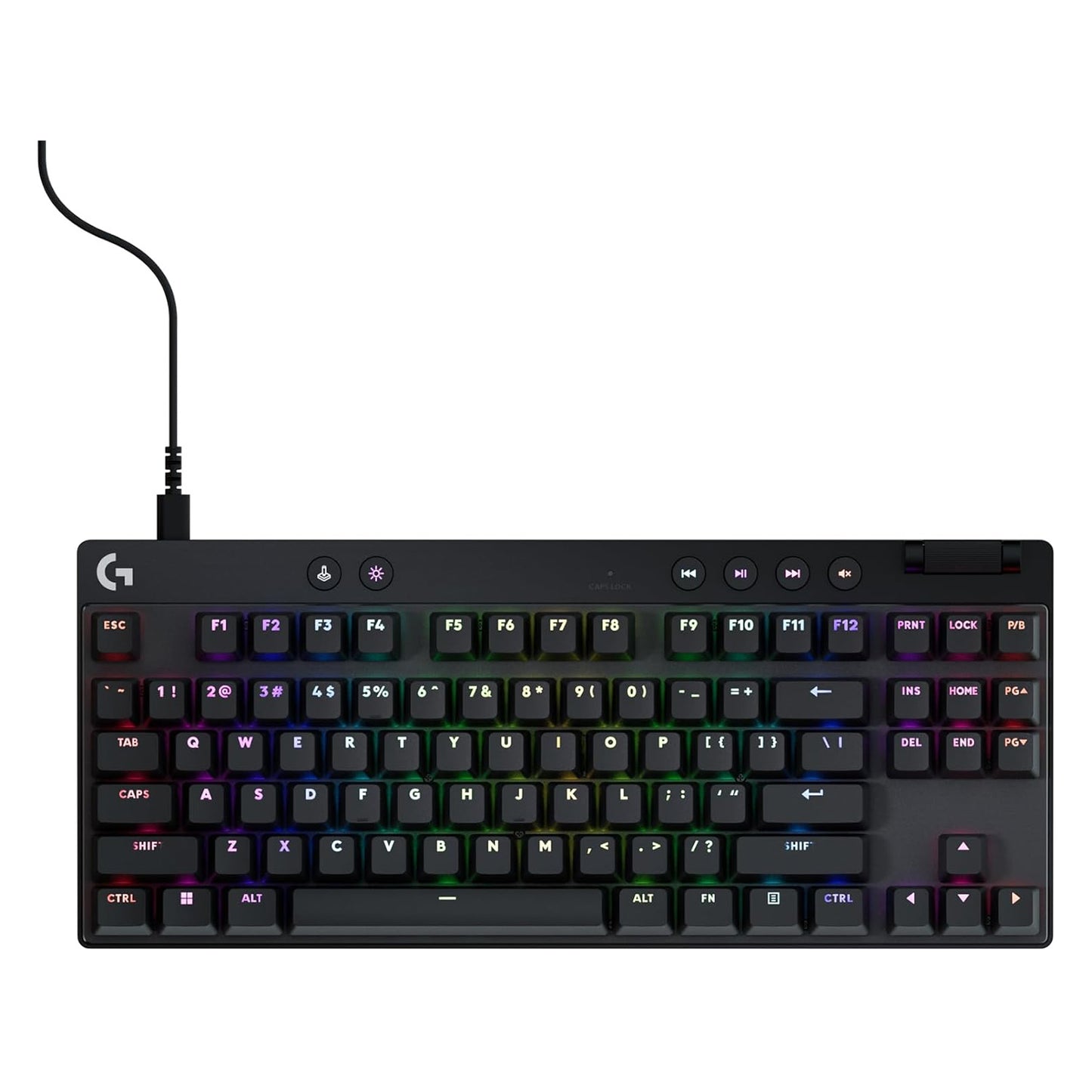 Logitech G PRO X TKL Rapid Wired Gaming Keyboard with Analog Switch - GameShop Asia