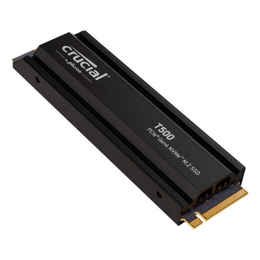 Crucial T500 PCIE Gen 4 NVMe M.2 SSD With Heatsink - GameShop Asia