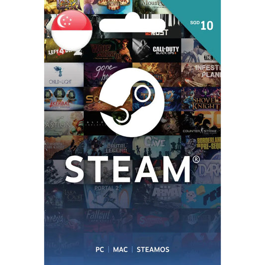 Steam Wallet Card - GameShop Asia