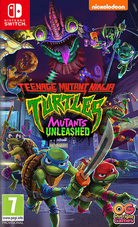 Teenage Mutant Ninja Turtles Mutants Unleashed (Nintendo Switch) - GameShop Asia