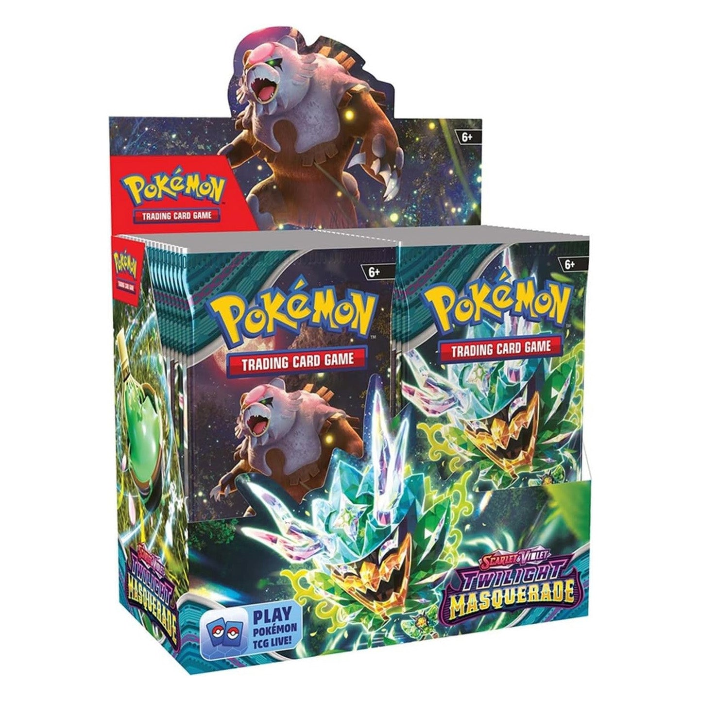 Pokemon Trading Card Game Scarlet & Violet SV06 Twilight Masquerade Booster Pack Box - GameShop Asia