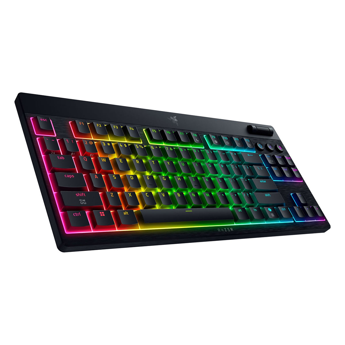 Razer BlackWidow V4 Tenkeyless HyperSpeed Wireless Low-Profile Mechanical Gaming Keyboard - GameShop Asia