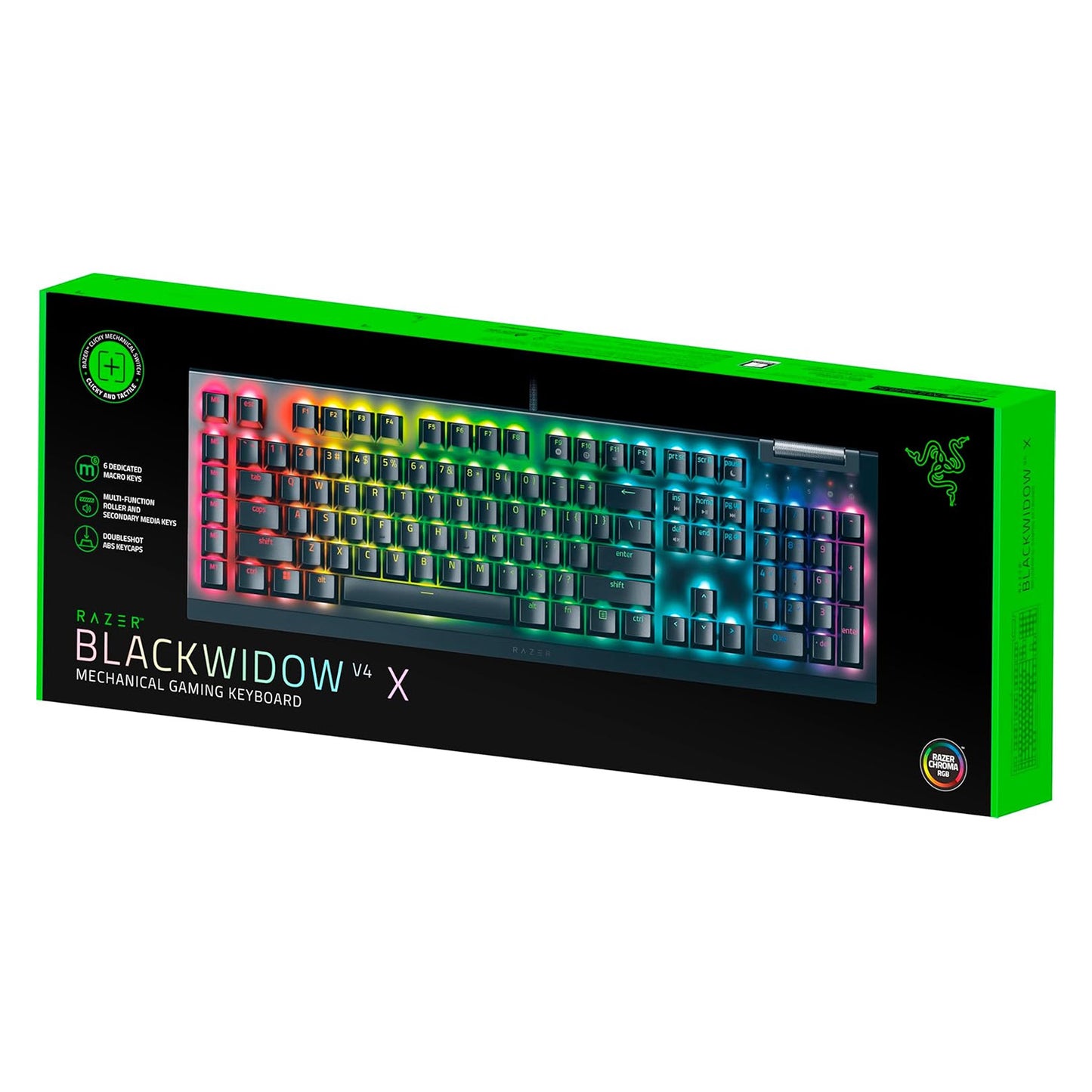 Razer BlackWidow V4 X Wired Mechanical Gaming Keyboard - GameShop Asia