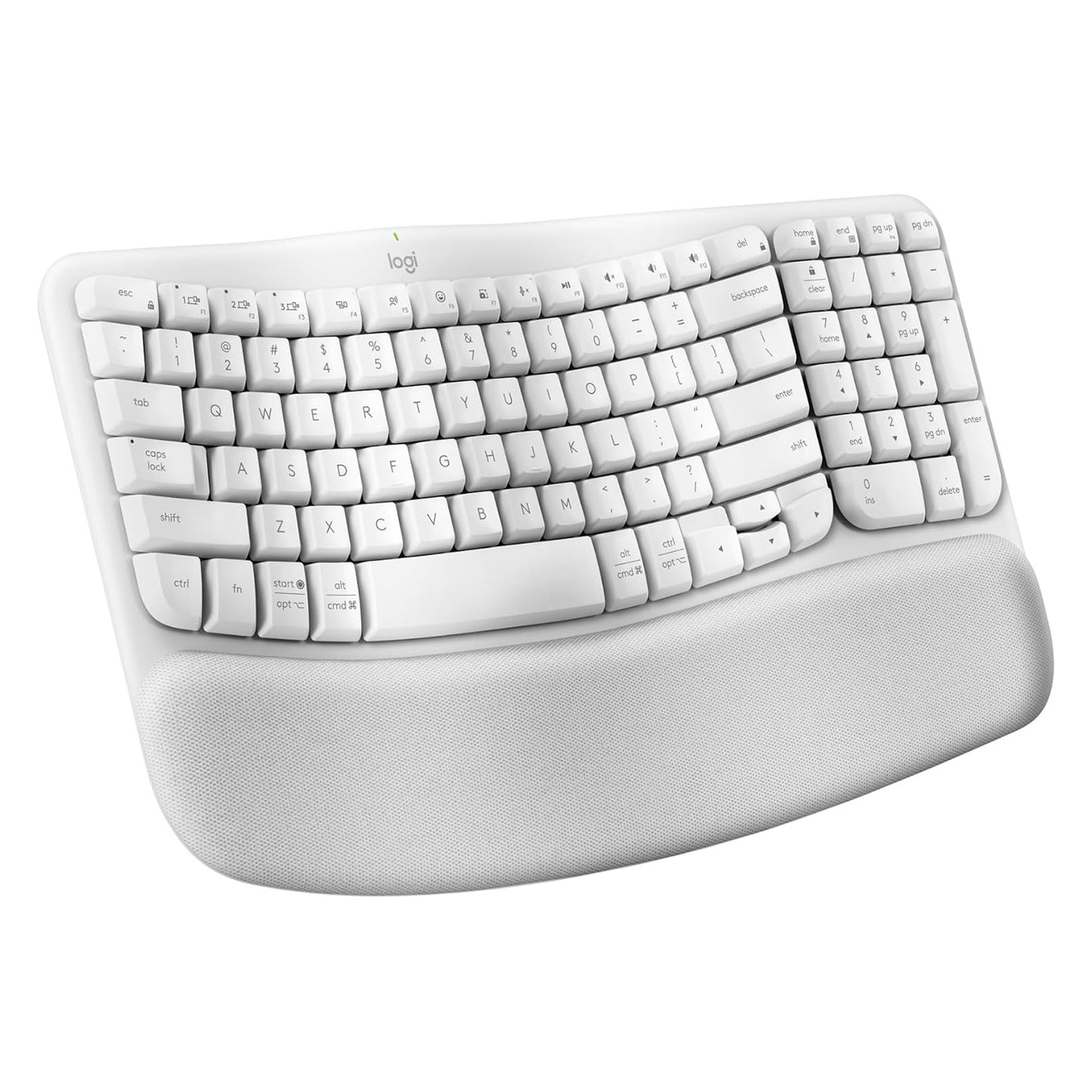Logitech Wave Keys Wireless Ergonomic Keyboard - GameShop Asia