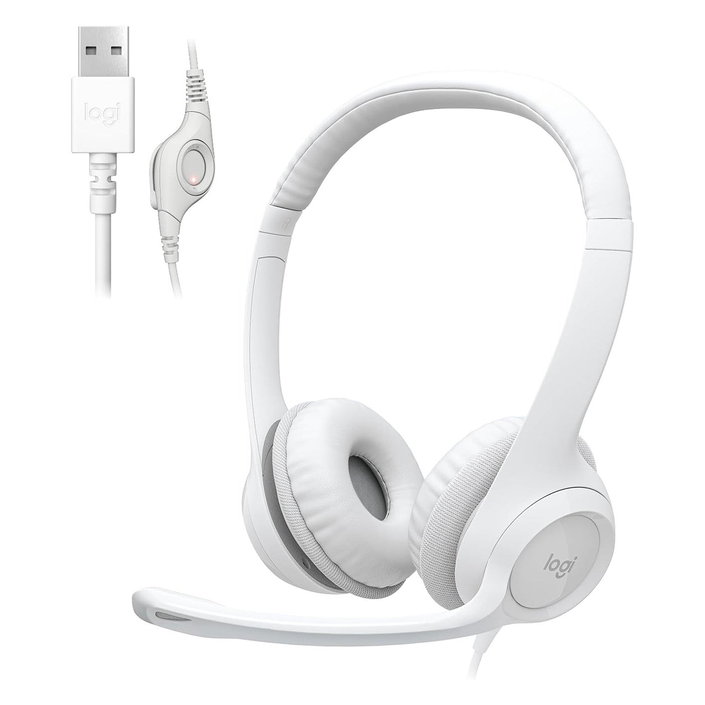 Logitech H390 USB Wired Headset with Controller - GameShop Asia