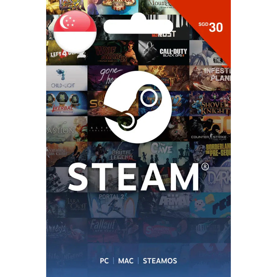 Steam Wallet Card - GameShop Asia