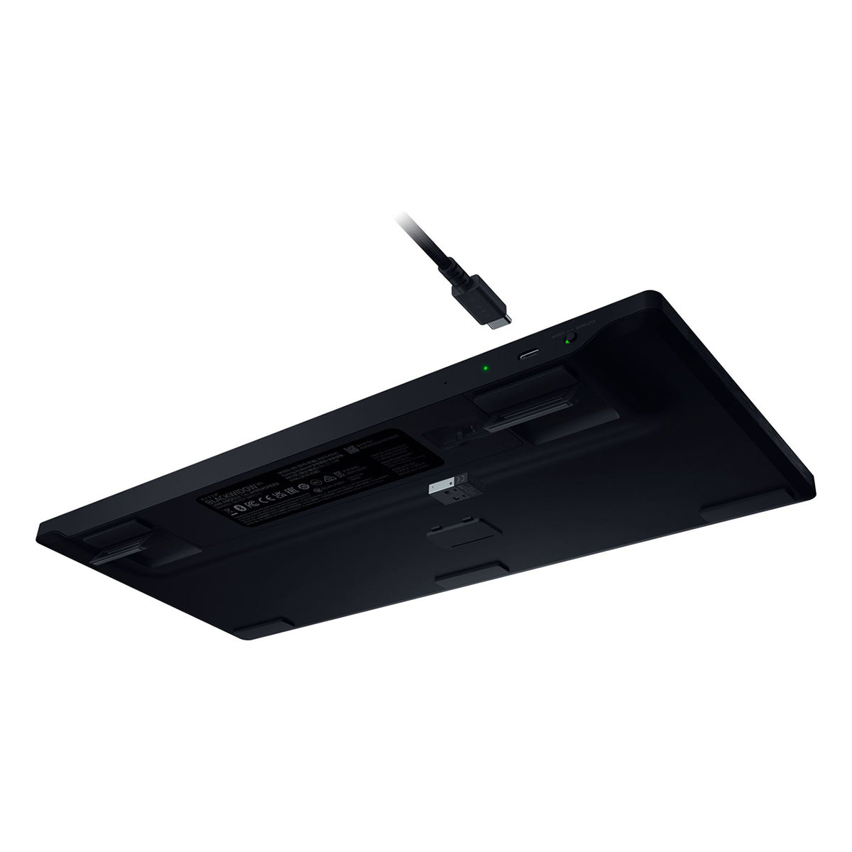 Razer BlackWidow V4 Tenkeyless HyperSpeed Wireless Low-Profile Mechanical Gaming Keyboard - GameShop Asia