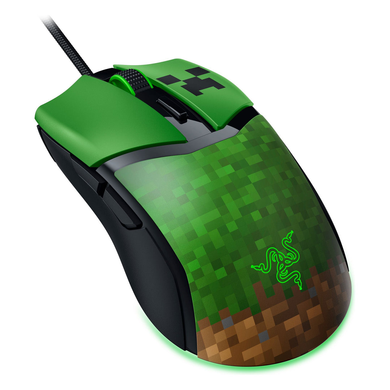 Razer Cobra Wired Gaming Mouse Minecraft Edition - GameShop Asia