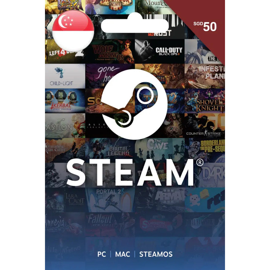 Steam Wallet Card - GameShop Asia