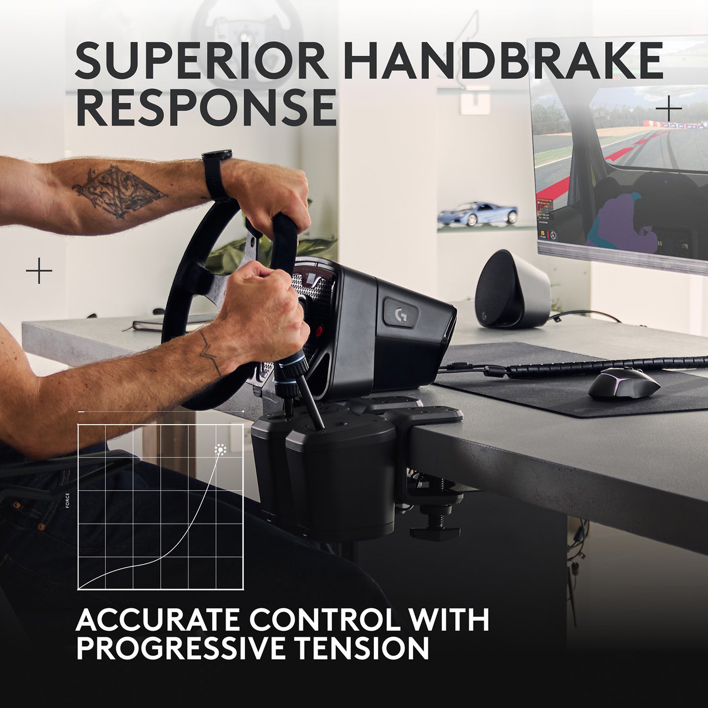 [Cashback Bonus] Logitech RS Shifter & Handbrake - GameShop Asia