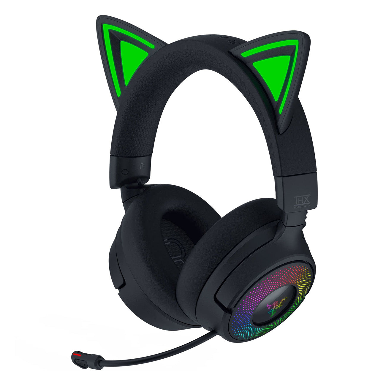 Razer Kraken Kitty V3 Pro Wireless RGB Headset with Kitty Ears - GameShop Asia